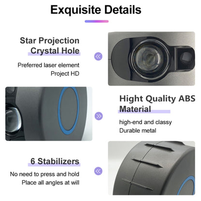 Remote Control LED Starry Sky Atmosphere Projector Lamp, Power Supply:, Gray+US Plug, Gray+EU Plug, Gray+AU Plug, US Plug, EU Plug, UK Plug, AU Plug