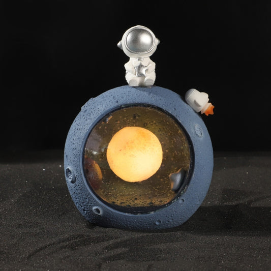 W1153 Resin Planet Night Light Home Decorations, Style:, Silver Star, Kitten Astronaut, Bear Astronaut
