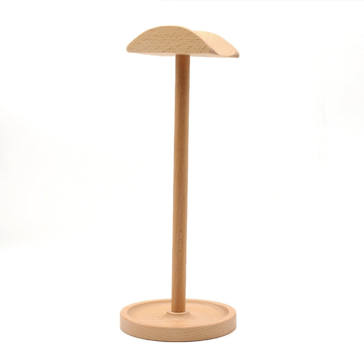 AM-EJZJ001 Desktop Solid Wood Headset Display Stand, Style:, A, B, C, D, E, F