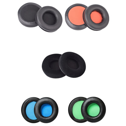2 PCS Headset Sponge Earmuffs For Razer Kraken 7.1 V1 Pro, Black+Black Net, Black+Orange Net, Black Flannel, Black+Blue Net, Black+Green Net