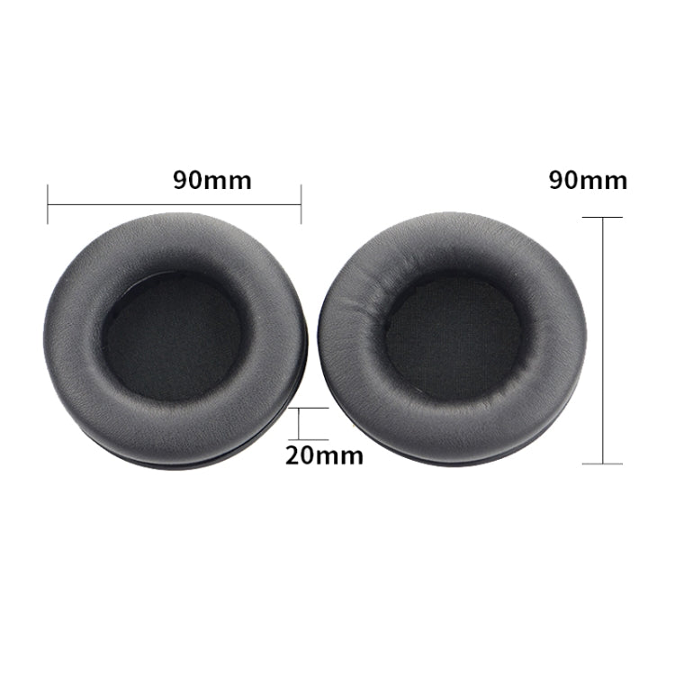 2 PCS Headset Sponge Earmuffs For Razer Kraken 7.1 V1 Pro, Black+Black Net, Black+Orange Net, Black Flannel, Black+Blue Net, Black+Green Net