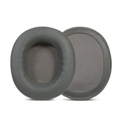 2pcs Sponge Headset Pad for Steelseries Arctis Pro / Arctis 3 / 5 / 7(Black Grey Leather), TBD0601869701B, TBD0601869701C, TBD0601869701D, TBD0601869701E, TBD0601869701F, TBD0601869701G, TBD0601869701H, TBD0601869701J, TBD0601869701A