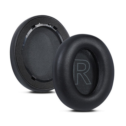 2pcs Protein Leather Sponge Earphone Cover For Anker Soundcore Life, Q10 (Black), Q10 (Black+Red), Q10 (Blue+Orange), Q20 (Black), Q30 (Black), Q30 (Dark Blue), Q30 (Light Pink), Q35 (Black), Q35 (Dark Blue), For Anker Soundcore Life Q35