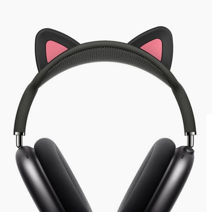 Cat-Ear Silicone Beam Cover For AirPods Max 2 / Max, Black, White