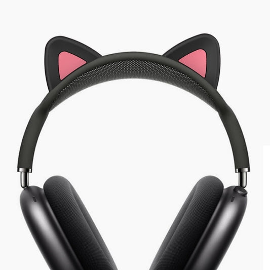 Cat-Ear Silicone Beam Cover For AirPods Max 2 / Max, Black, White