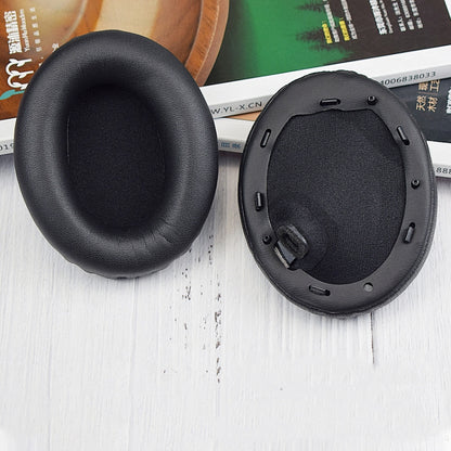 2pcs PU Leather Earpads For Sony WH-1000XM4, WH-1000XM4(Gray+Buckle), WH-1000XM4(Champagne Gold+Buckle), WH-1000XM4(Blue+Buckle), WH-1000XM4(Black No Buckle), WH-1000XM4(Black+Buckle)