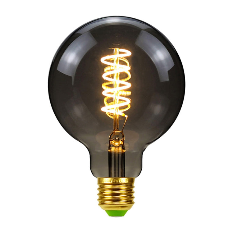 Electroplating Smoke Grey Warm Light LED Bulb Retro Lamp, ST64, G80, G95, G125, A110, T185, T300