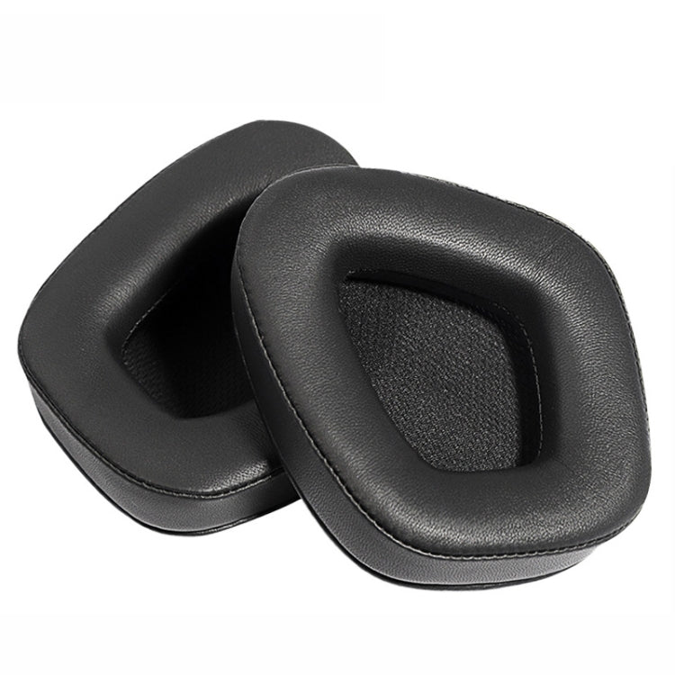 2 PCS Replacement Earpads for Corsair Void Pro Elite,Style:, Head Beam Pad, Black Protein Leather, Black Grid, Gray Bottom Grid, Red Bottom Grid, Yellow Bottom Grid, Black Ice Sensory Leather, Black Lamb Leather