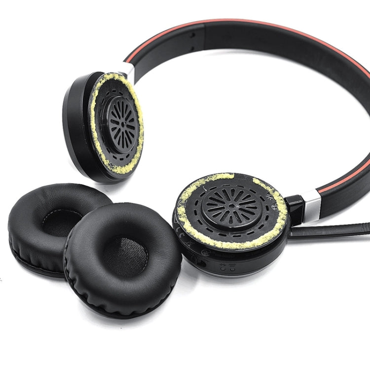 1 Pair Headphone Cover for Jabra Evolve 20 20SE 30 30II 40 65 65+, Original, Protein Skin