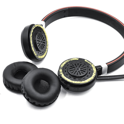 1 Pair Headphone Cover for Jabra Evolve 20 20SE 30 30II 40 65 65+, Original, Protein Skin