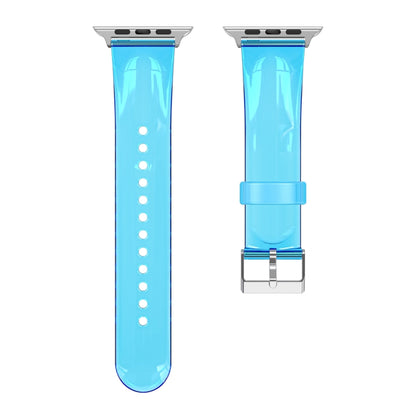 TPU Fuel Injection Watch Band, For Apple Watch Series 42mm/44mm/45mm, For Apple Watch Series 38mm/40mm/41mm
