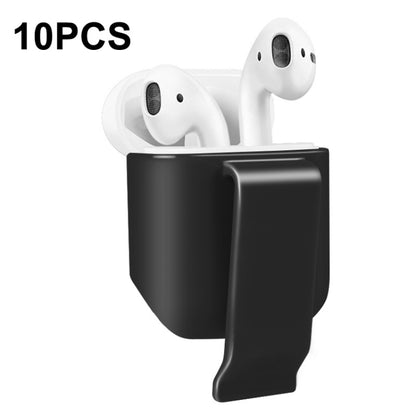 10 PCS Portable Headset Waist Hanging Protective Cover, Suitable For AirPods 2, Waist Hanging Red, Waist Hanging Black, Waist Hanging Navy, Waist Hanging Gray, Waist Hanging White, Waist Hanging Pink