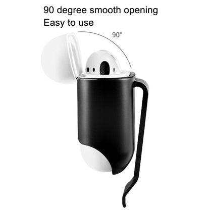 10 PCS Portable Headset Waist Hanging Protective Cover, Suitable For AirPods 2, Waist Hanging Red, Waist Hanging Black, Waist Hanging Navy, Waist Hanging Gray, Waist Hanging White, Waist Hanging Pink