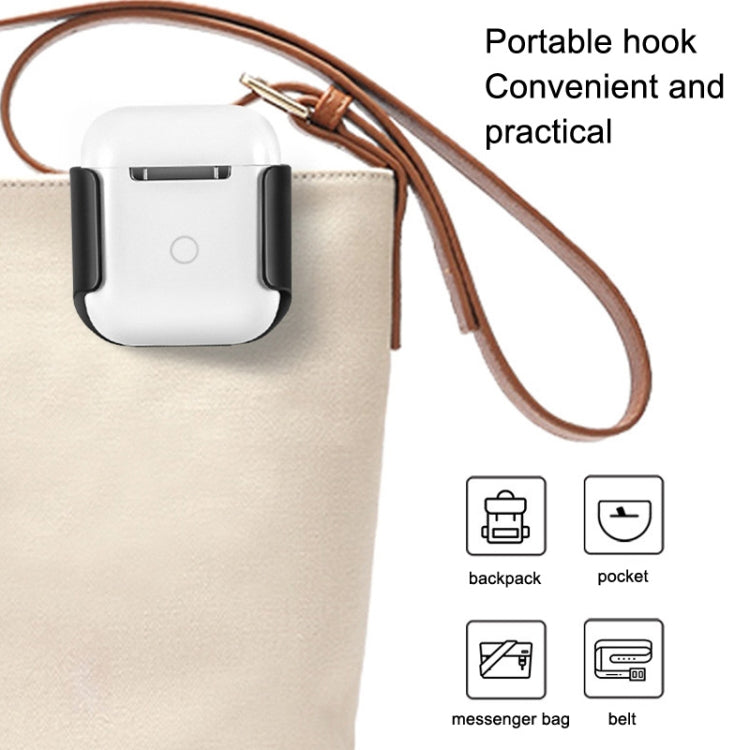 10 PCS Portable Headset Waist Hanging Protective Cover, Suitable For AirPods 2, Waist Hanging Red, Waist Hanging Black, Waist Hanging Navy, Waist Hanging Gray, Waist Hanging White, Waist Hanging Pink
