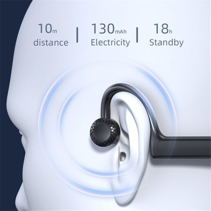 KS-19 Bluetooth Headset Sound Conducting Hanging Neck Business Headphones, KS-19 Black, KS-19 White, KS-19 Green