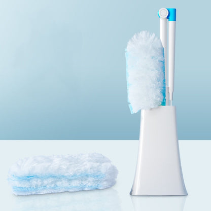 Disposable Household Vacuum Retractable Feather Duster, Style:, Long Handle+2 Clothes, Long Handle+4 Clothes, Long Handle+6 Clothes, Long Handle+12 Clothes, With Base+2 Clothes, With Base+4 Clothes, With Base+6 Clothes, With Base+12 Clothes