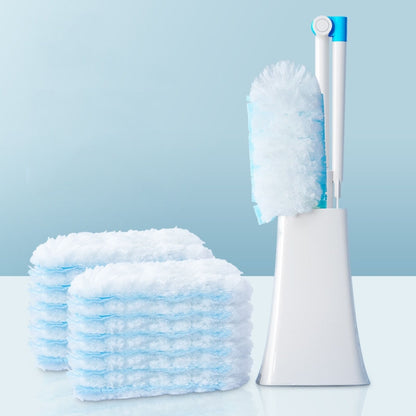 Disposable Household Vacuum Retractable Feather Duster, Style:, Long Handle+2 Clothes, Long Handle+4 Clothes, Long Handle+6 Clothes, Long Handle+12 Clothes, With Base+2 Clothes, With Base+4 Clothes, With Base+6 Clothes, With Base+12 Clothes