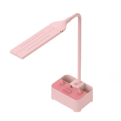 TD6 Student Mobile Phone Holder Pen Holder Eye Protection USB Desk Lamp, White, Pink, Green