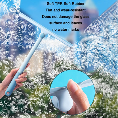 360 Degree Rotating Glass Wiper Household Mirror Window Brush, Blue, Grey, Green, Black