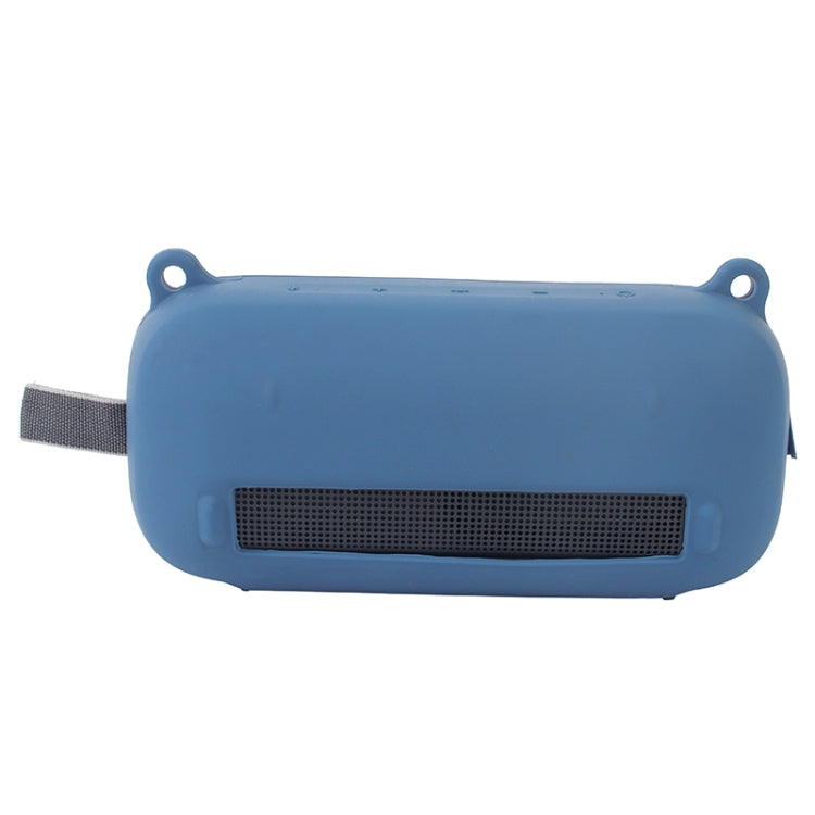 Speaker Silicone Protective Cover For Bose Soundlink Flex, Style 2 Dark Blue, Style 2  Stone Blue, Style 2 Black, Style 2 Silver Gray