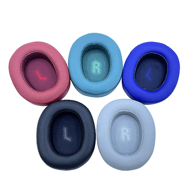 2pcs Headphone Cover Foam Cover for JBL E55BT, Color: Without LR, Black, Grey, Blue, Red, Green, Gray, Without LR, Velvet Thickened, Football Net Thickened