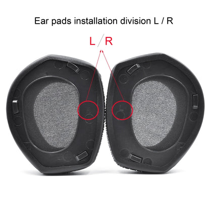 2 PCS Earpad for Sennheiser HDR RS165 RS175 RS185 RS195,Style:, Football Net Earmuff, Frog Leather Earmuff, Velvet Cloth Earmuff, Protein Leather Earmuff, Lambskin Earmuff