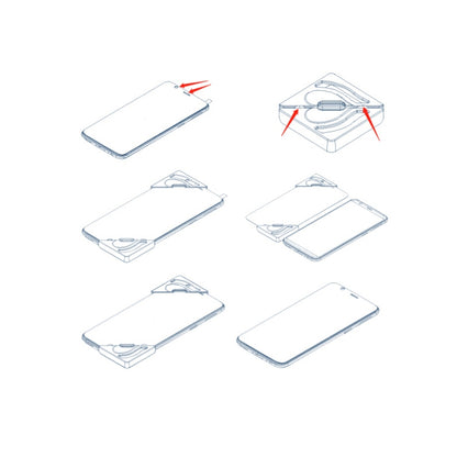 10 PCS Mobile Phone Tablet Quick Sticker Tool For iPhone12mini/iPhone12/iPhone12Pro/iPhone12Pro Max, Specification:, Mobile Phone/Tablet Universal, iphone12mini 5.4 Screen, iphone12/12Pro 6.1 Screen, iphone12Pro Max 6.7 Screen