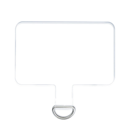 3 PCS Universal Phone Lanyard Gasket Back Stick TPU Connecting Piece