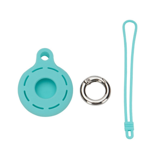 For AirTag 2nd Gen / AirTag 1st Gen Tracking Anti-Lost Locator Silicone Case, Mint Green, Pink, Black, Red, Yellow, Orange, Coffee, Dark Green, Coral Color, Lime White, Transparent, Noon Blue, Luminous White, Luminous Orange, Luminous Pink             ...