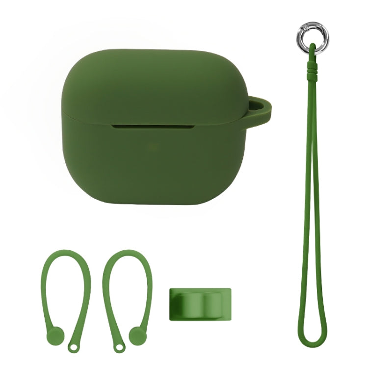 Bluetooth Earphone Silicone Cover Set For AirPods 3, 5 PCS/Set White, 5 PCS/Set Mint Green, 5 PCS/Set Grass Green, 5 PCS/Set Pink, 5 PCS/Set Black, 5 PCS/Set Red, 5 PCS/Set Yellow, 5 PCS/Set Gray, 5 PCS/Set Wine Red, 5 PCS/Set Light Purple             ...