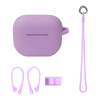 Bluetooth Earphone Silicone Cover Set For AirPods 3, 5 PCS/Set White, 5 PCS/Set Mint Green, 5 PCS/Set Grass Green, 5 PCS/Set Pink, 5 PCS/Set Black, 5 PCS/Set Red, 5 PCS/Set Yellow, 5 PCS/Set Gray, 5 PCS/Set Wine Red, 5 PCS/Set Light Purple             ...
