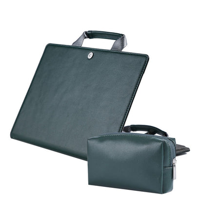 Laptop Bag Protective Case Tote Bag For MacBook Pro 15.4 inch, Black, Dark Gray, Pink, Khaki, Dark Green, Black + Power Bag, Dark Gray + Power Bag, Pink + Power Bag, Khaki + Power Bag, Ink Green + Power Bag