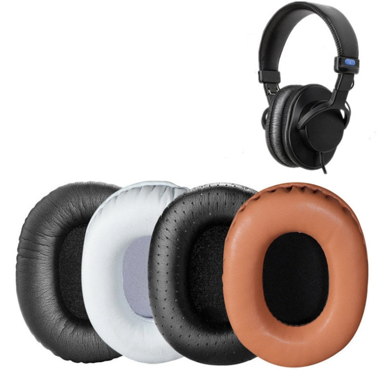 2 PCS Headset Sponge Earmuffs For SONY MDR-7506 / V6 / 900ST, Gray Stitching, Black Stitching, White Stitching, Brown Stitching, Black Net, Net Stitching, Black White Net, Black Blue Net, Black Green Net, Black Hole, Black Lambskin, Brown Lambskin     ...