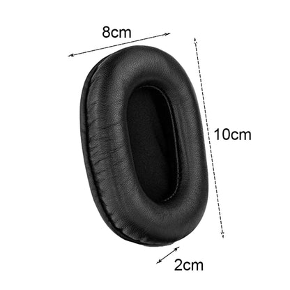 2 PCS Headset Sponge Earmuffs For SONY MDR-7506 / V6 / 900ST, Gray Stitching, Black Stitching, White Stitching, Brown Stitching, Black Net, Net Stitching, Black White Net, Black Blue Net, Black Green Net, Black Hole, Black Lambskin, Brown Lambskin     ...