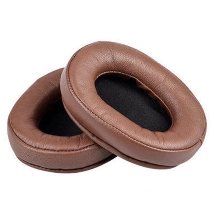 2 PCS Headset Sponge Earmuffs For SONY MDR-7506 / V6 / 900ST, Gray Stitching, Black Stitching, White Stitching, Brown Stitching, Black Net, Net Stitching, Black White Net, Black Blue Net, Black Green Net, Black Hole, Black Lambskin, Brown Lambskin     ...