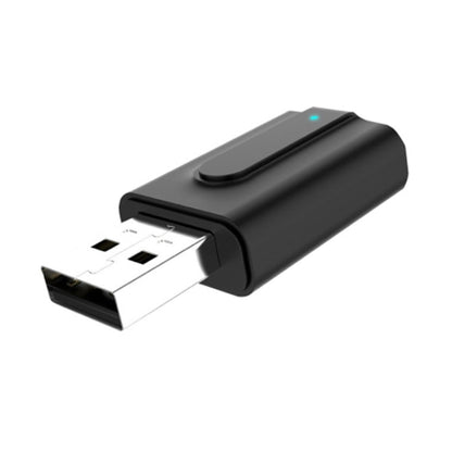 BT10 2 In 1 USB Bluetooth 5.0 Transmitter Receiver Speaker Computer Wireless Headphone Adapter, BT10