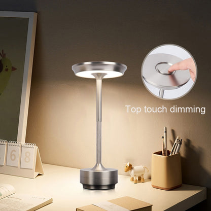 Rechargeable Desk Lamp Removable Desk Lamp Bar Atmosphere Night Light, Gold, Silver, Black