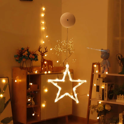 Christmas Decoration LED Sucker Festive Atmosphere Hanging Light