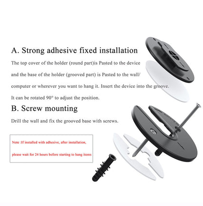Tablet Router TV Box Wall Mount Bracket Holder