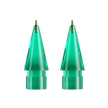For Apple Pencil 1/2 2pcs Stylus Transparent Replacement Needle Nib, Spec:, Extended (Red), Extended (Blue), Extended (Green), Extended (Pink), Extended (Gray), Extended (Gold), Extended (Purple), Round (Red), Round (Blue), Round (Green), Round (Pink) ...