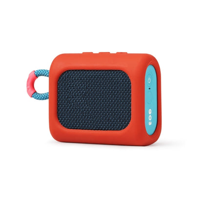 For JBL GO3 Dust-proof Silicone Case Anti-fall Speaker Case, Black, Red, Gray, Blue