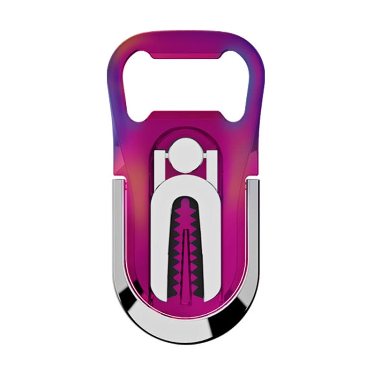 Multifunction Car Air Vent Phone Holder Finger Ring Phone Bracket Bottle Opener
