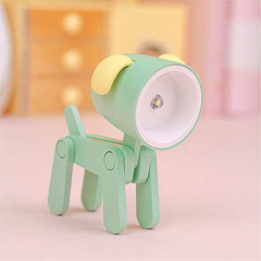 TL-23 LED Mini Foldable Cartoon Desk Lamp Home Pet Shape Decoration Table Lamp, Spec:, Dog (Blue), Dog (Green), Dog (Pink), Dog (Beige), Dog (Orange）, Dog (Yellow), Deer (Blue), Deer (Green), Deer (Pink), Deer (Beige), Deer (Orange), Deer (Yellow)     ...