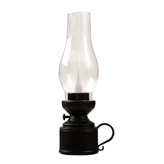 Retro Luminous Kerosene Lamp Christmas Simulation Oil Lamp Decoration, Spec:, Water-drop (Bronze), Water-drop (Black), Water-drop (White), Shaking (Bronze), Shaking (Black), Shaking (White)