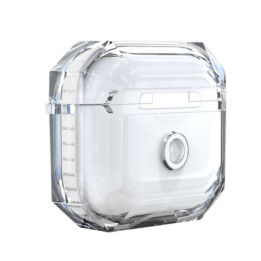For AirPods 3 RJT-AP-03 Transparent Anti-fall Bluetooth Earphone Protective Sleeve, For AirPods 3 Red, For AirPods 3 Fluorescent Yellow, For AirPods 3 Rose Red, For AirPods 3 Violet, For AirPods 3 White, For AirPods 3 Black, For AirPods 3 Green