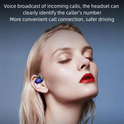 M-K8 Bluetooth Headset Ear Hanging Business Model Air Conduction Earphone, M-K8 Black, M-K8 Red, M-K8 Blue, M-K8 Green