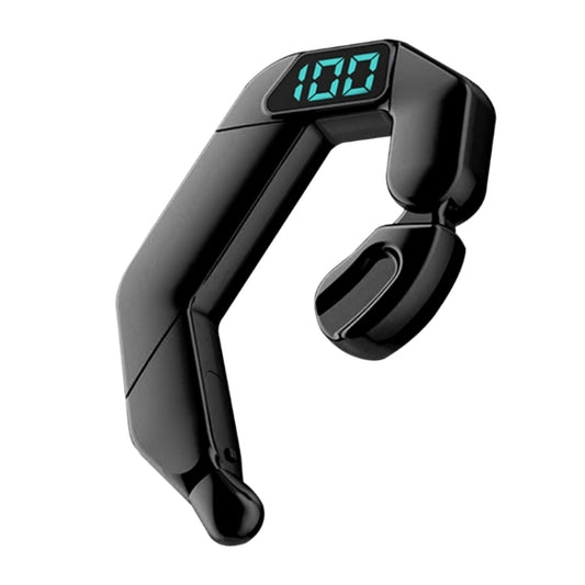 V19 Bone Conduction Digital Display Stereo Hanging Ear Sports Bluetooth Headset, V19 Green, V19 Black, V19 White, V19 Pink, V19 Blue