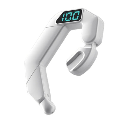 V19 Bone Conduction Digital Display Stereo Hanging Ear Sports Bluetooth Headset, V19 Green, V19 Black, V19 White, V19 Pink, V19 Blue