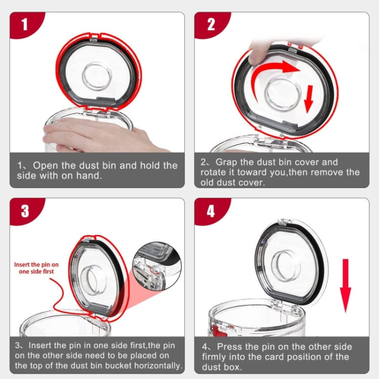 For Dyson V10 Slim / V12 Slim / V12 Dust Bin Sealing Ring  Vacuum Cleaner Replacement Accessories, For Dyson V6 Dust Bin Base Lid, For Dyson V7 V8 Dust Bin Base Lid, For Dyson V10 V11 Dust Bin Base Lid, For Dyson V10 Dust Bin Sealing Ring              ...