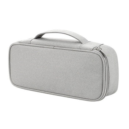 SM13 Multifunctional Digital Accessories Waterproof and Shock-absorbing Storage Bag, 25x6.5x12cm(Black), 25x6.5x12cm(Gray), 25x6.5x12cm(Dark Gray), 25x6.5x12cm(Navy Blue), 25x6.5x12cm(Pink)